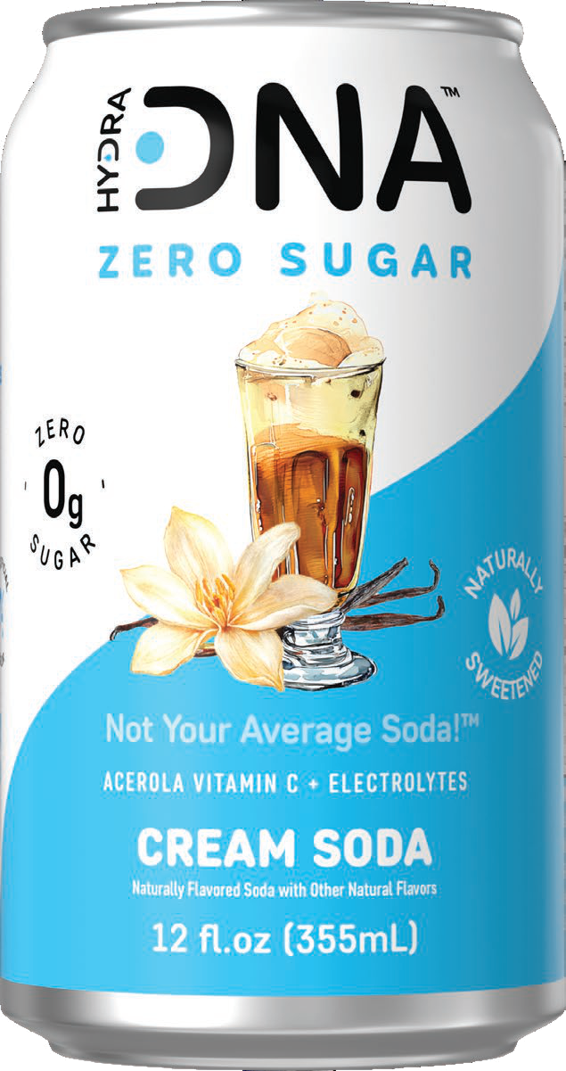 HydraDNA Zero Sugar Cream Soda